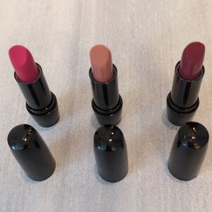 Lancôme Lipstick Trio Fuchsia Berry Nude Bundle Set